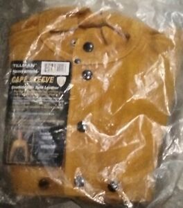 Tillman 3221 Bourbon Brown Side Split Cowhide Cape Sleeve Medium 3221m