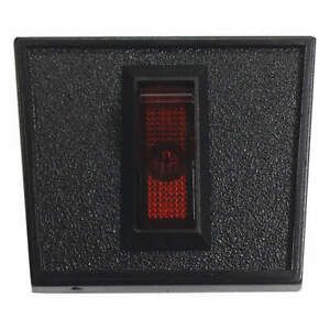 BATTERY DOCTOR 20595 Rocker Switch,SPST,Panel Mount,Red