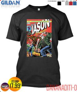 New 2021 The Invincible Jason Vs Freddy Classic Gildan T-Shirt Size S to 2XL