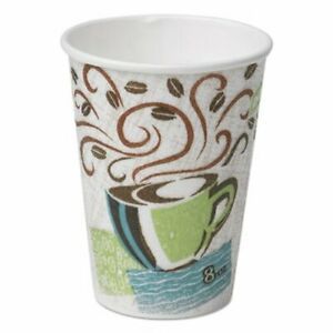 Dixie PerfecTouch 8-oz. Paper Hot Cups, 500 Cups (DIX 5338DX)