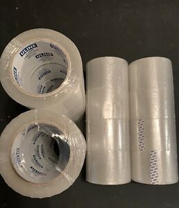 16 ROLLS ULINE S-2325 Economy Industrial Shipping Tape 1.8 Mil 3&#034;x 110 yds Clear