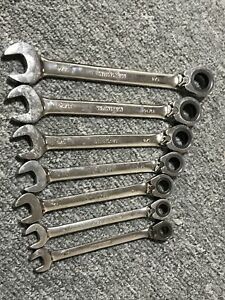 Maximum Gear Wrench Set Of 7 SAE 12 Point 3/8-3/4