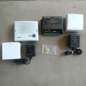 Qty Viking W2000-EWP (SWR) Handfree Doorbox &amp; C1000B DoorEntry/CCTV Contr w/PWR