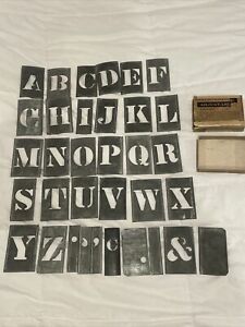 Reese&#039;s Interlocking Adjustable Stencils 2 Inch 1 Set Letters