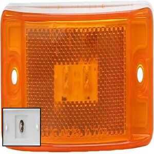 47073 Supernova Sealed Turtleback II LED Marker Light Built In Reflector Male Pi
