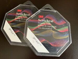 3M Scotchcal striping tape 1/4” black