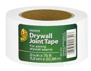 Duck 282937 Paper White Self Adhesive Drywall Joint Tape 75 L ft. x 2.0625 W in.