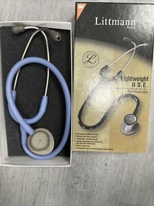3M Littmann Lightweight II S.E. Stethoscope, Ceil Blue Tube, 28 inch, 1 Pack New