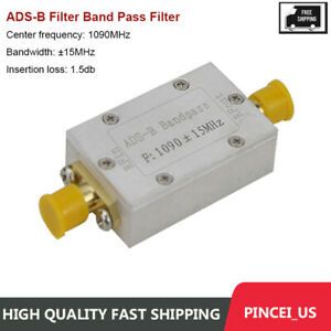 ADS-B Filter Band Pass Filter 1090MHz Passive Software Radio SDR Narrowband pc66