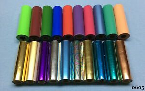 Howard Machine  - 20 New 3.5-Inch Foil Rolls - Hot Foil Stamping Machine