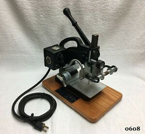 Kingsley Machine -  M-101 Multi Line Machine  - Hot Foil Stamping Machine