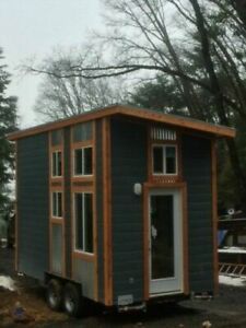 built ,Tiny House, Professionally built on trailer, live edge