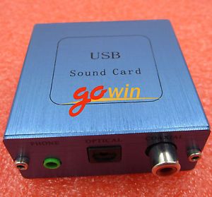 PCM2704 USB DAC USB to S/PDIF Sound Card Decoder Board W/Aluminum For Computer