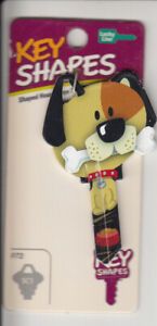 key shape colored house key blank dog SC1 Axxess 68