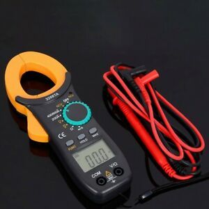 Multimeter Clamp Multimeter AC DC Volt Ohm Amp Auto Range New Practical