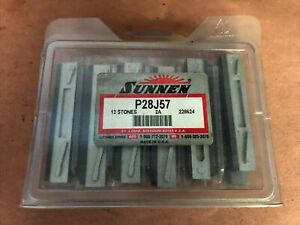 Sunnen Abrasive Honing Stones P28J57. 12 Stones/pack. Price Is For 1 Pack Only.