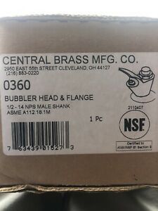 Central Brass, Bubbler Head &amp; Flange