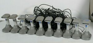 Lot of 10 - PSC QuickScan QS6500BT QS-6500BT Wireless Scanners &amp; Docks Bluetooth