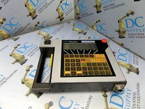 GMF ROBOTICS KAREL FANUC A05B-2020-C141 TEACH PENDANT *W/ KEY*