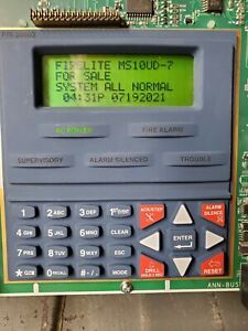 Fire-Lite Firelite  MS-10UD-7 ten zone fire alarm replacement board only