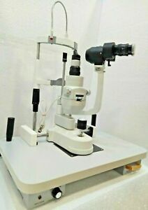New Optometry Slit Lamp 2 Step Zeiss Type with Accessories