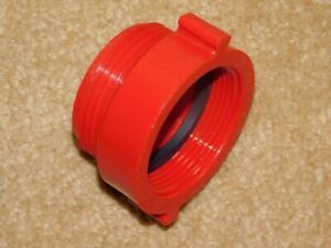 FIRE HOSE/HYDRANT ADAPTER 1-1/2&#034; Female NPSH x 1-1/2&#034; Male NST Polycarbonate