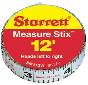 SM44W 1/2&#034;X4&#039; MEASURE ST 63168  - 1 Each