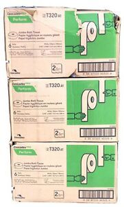 17 Rolls Cascades Tandem Bathroom Tissue, PRO Perform 2-Ply Jumbo 1250’