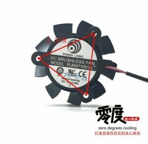 #LL 1PC NEW fan PLA04710S12L 12V 0.05A 4010 4CM  Free shipping