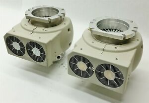 Varian Agilent TV801 TV 801 ISOF Turbomolecular Vacuum Pump 8698933 Lot 2 Parts
