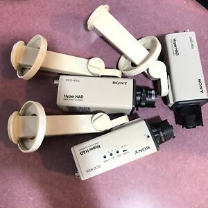 Sony CCD-IRIS Hyper HAD Model SPT-M104A B&amp;W Video Camera with Tamron Zoom Lens