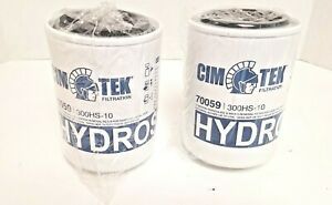 PAIR OF CIM TEK HYDROSORB PUMP FILTERS 70059 300HS-10