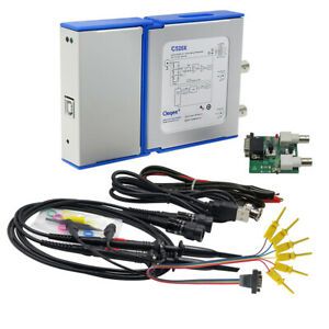 Virtual Digital Handheld Oscilloscope Connect Android&amp;PC 2 Channel Bandwidth