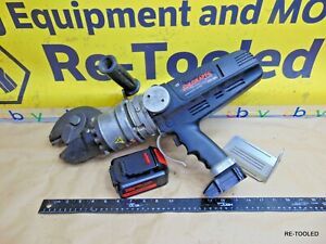 MU16 - PORTABLE BATTERY HYDRAULIC REBAR CUTTER EDILGRAPPA CORDLESS RESCUE CUT