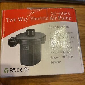 Open Box - Never Used - XG-668A Two Way Electric Air Pump
