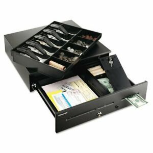 SteelMaster 2251060GT04 High-Security Cash Drawer, 18 x 16 3/4 x 4 3/4, Black