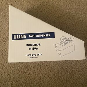 (1) New ULINE H-596 3&#034; SIDE-LOAD PACKING TAPE DISPENSER GUN ~ FREE SHIPPING~