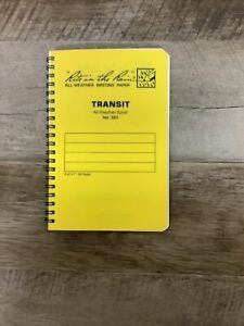 RITE IN THE RAIN 303 All Weather Notebook,Wirebound