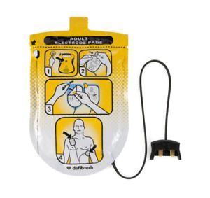 DEFIBTECH LIFELINE AED ADULT ELECTRODE PADS ZOLL PHILIPS PHYSIO-CONTROL