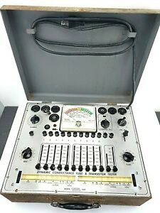 VINTAGE EICO 666 DYNAMIC CONDUCTANCE TUBE &amp; TRANSISTOR TESTER
