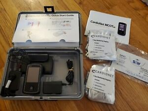 Cardionet MCOT OS Heart Monitor/Recorder/Transmitter With EKG Leads + Extras