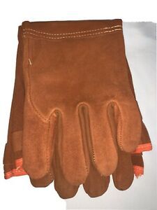 Heat Resistant Cooking Leather Oven Gloves BBQ Weldding Cutting Welder Cutter