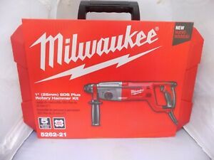 BRAND NEW Milwaukee 5262-21 1 inch SDS Plus Rotary Hammer Kit