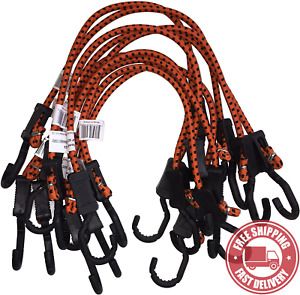 Kotap  MABC - 24  All  Purpose  Light  Duty  Adjustable  Bungee  Cords  with  Ho
