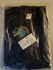 Black Stallion FN9-30C TruGuard 200 FR Cotton Welding Jacket Navy Medium