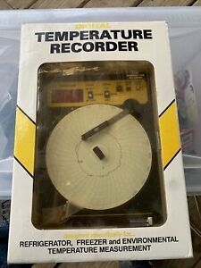 Supco Digital Temperature Recorder Cr-87 110v Fahrenheit Model