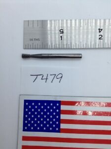 1 NEW FALCON / SGS 1/8&#034; SHANK CARBIDE BURR SN-42 DOUBLE CUT. FINE USA BUR (T479)
