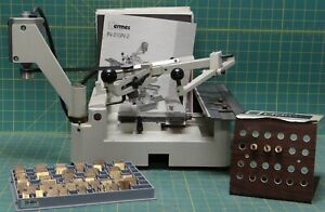 New Hermes IN-2 Engravograph Engraving Machine w/Stencils Stylus Manuals/Catalog