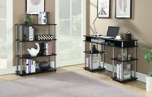 Designs2Go No Tools Student Desk, Black