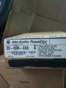Allen-Bradley 20-HIM-C6S PowerFlex Panel Mount LCD Series A NEW 7/12/2018
